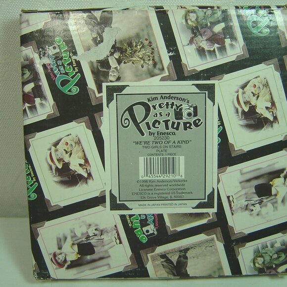 Kim Anderson Pretty as a Picture 6" plate-"We're Two of a Kind"-1996 - Picture 4 of 5